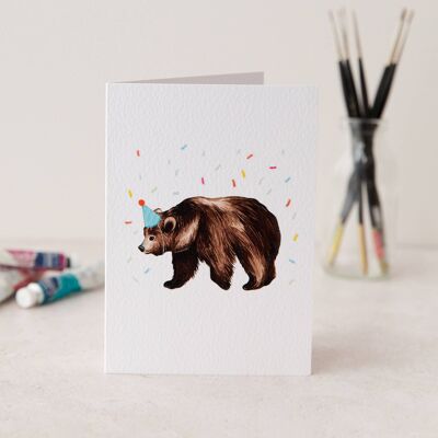 Bear Greetings Card