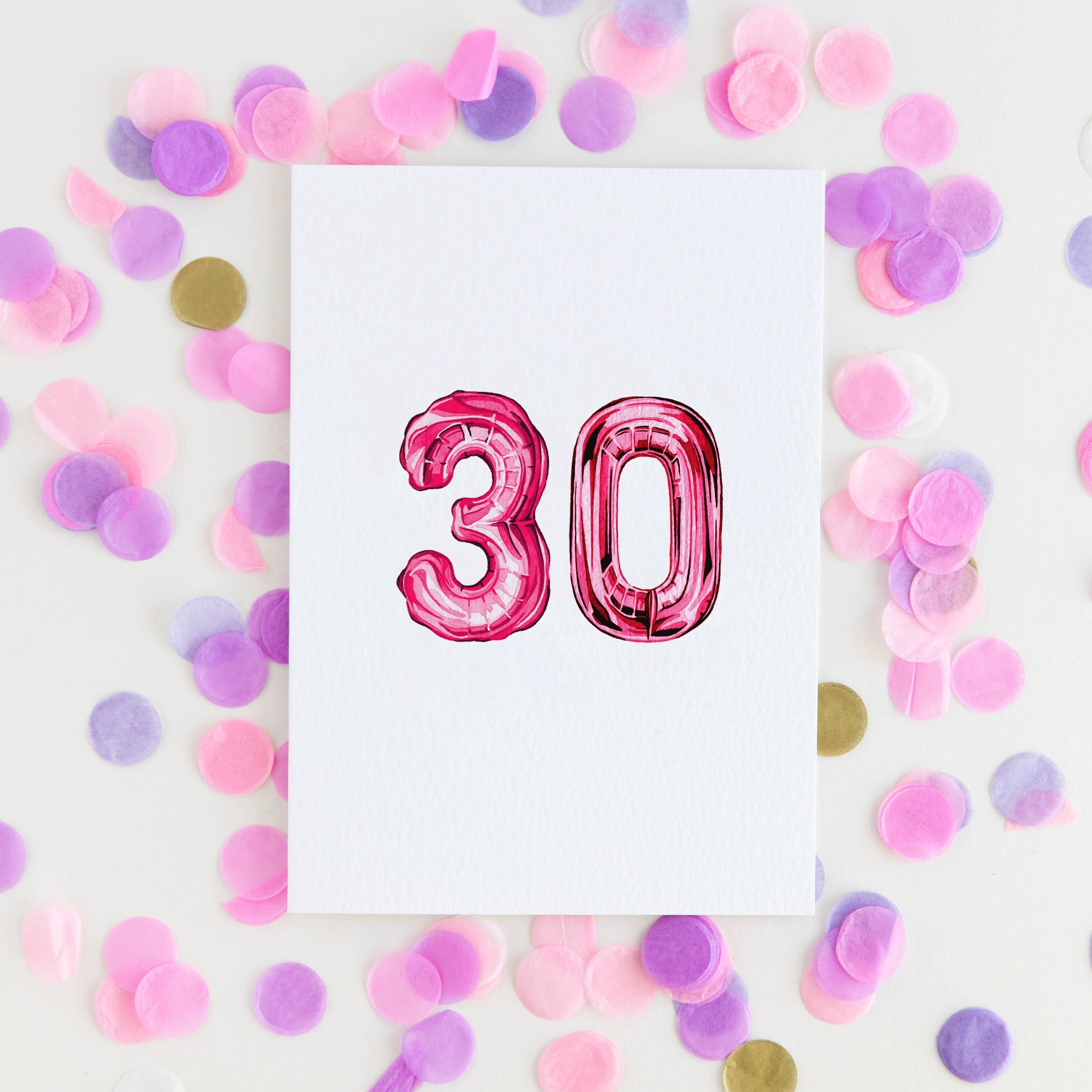 30 biglietti di auguri