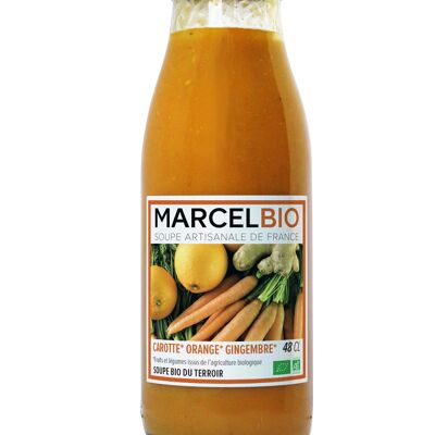 Soupe de Carotte Orange & Gingembre Bio 48cl