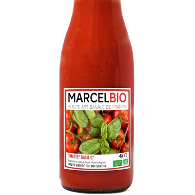 Soupe Froide Tomate Basilic Bio 48cl