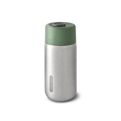 Stainless steel to go insulated mug, olive, 340 ml