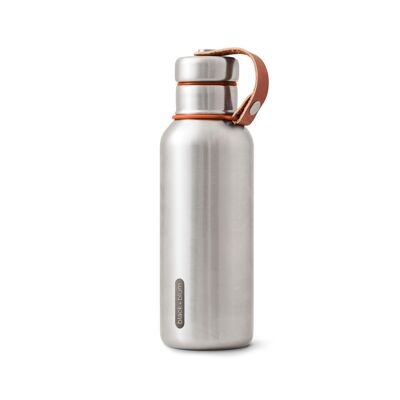 Insulated water bottle, small, orange, 500 ml