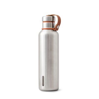 Insulated water bottle, large, orange, 750 ml