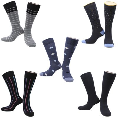 Socken aus gekämmter Baumwolle Crazy Touch (5 Paar)