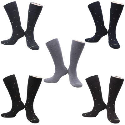 Men's Seamless Bamboo Socks (5 pairs)
