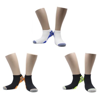 Microfiber Seamless Cycling Socks (3 pairs)