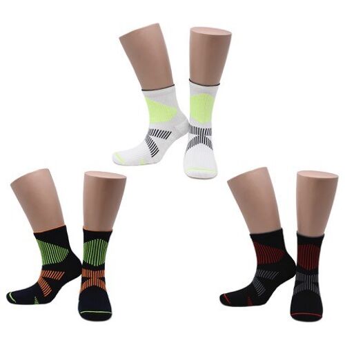 Chaussettes Bambou Sport Sans Couture (3 paires)