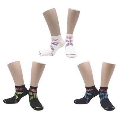 Women's Seamless Bamboo Sport Socks (3 pairs)