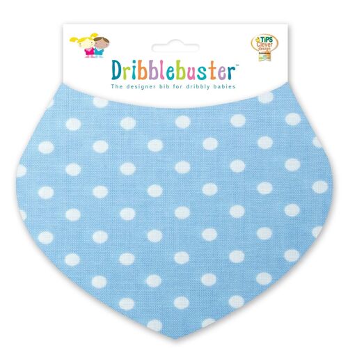 Baby Bib Blue Spots