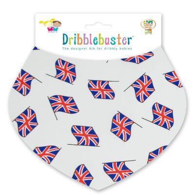 Banderas del Reino Unido Bandana Dribble Babero