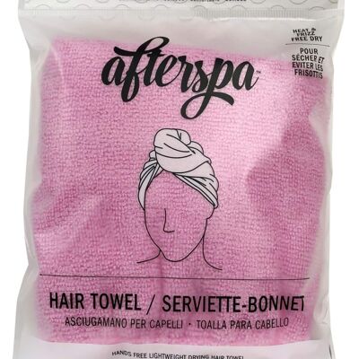 Hair Towel Wrap - Pink