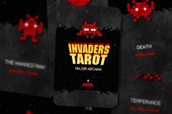 Tarot des Envahisseurs - Tarot du jeu vidéo - Arcanes Majeurs 1