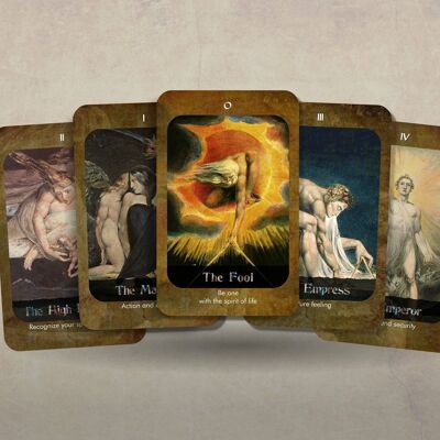 Tarot de William Blake - Arcanos Mayores