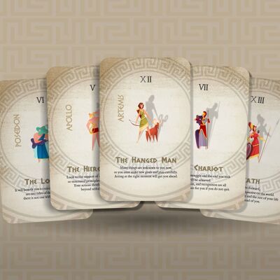 Tarot grec ancien - Arcanes majeurs