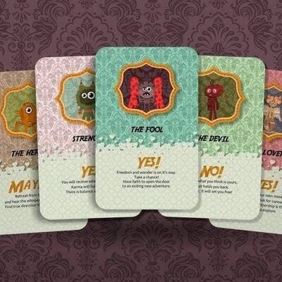 Love Monster Tarot - Yes No - Major Arcana