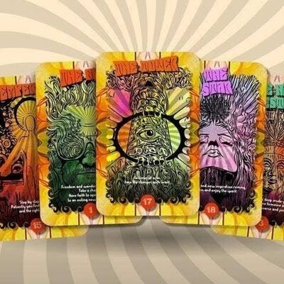 Psychedelic Tarot -  Major Arcana