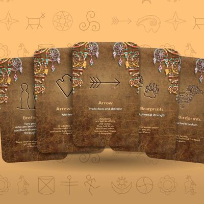 Native American Oracle - Native Cards