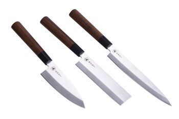 Coffret 3 couteaux Japonais 3