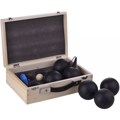 Black Editon Set of 6 pétanque balls