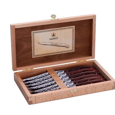 Coffret de 6 couteaux de table