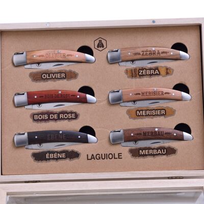 Box of 6 table knives