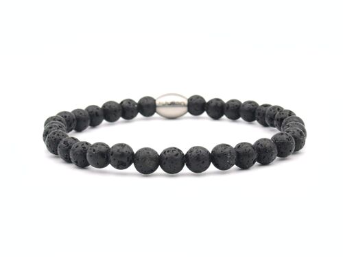 Bracelet Enam lava (6mm)