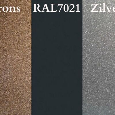 Urne en métal - enduit de couleur - papillon (1.8L) - Anthracite/Noir RAL 7021