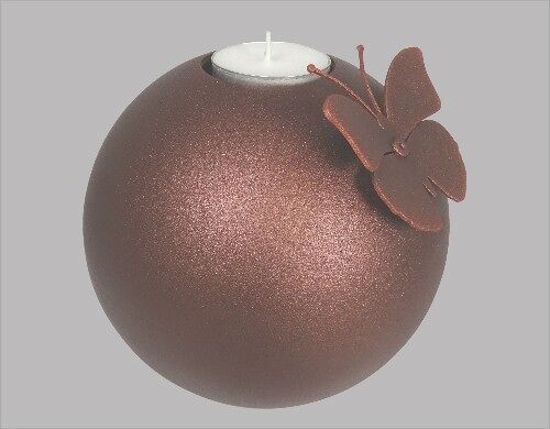 Waxinelicht urn met vlinder applicatie ( 905ml) - Een optie kiezen