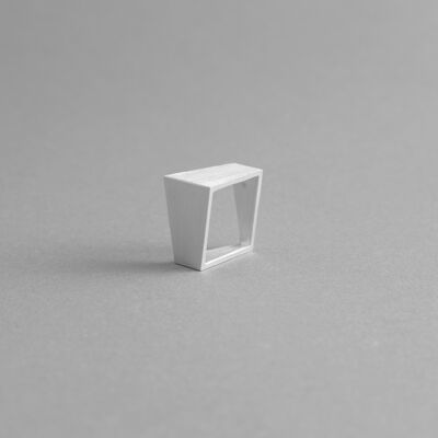 Aluminium-Vierkantringe Mod. 06 – Zeitgenössisches und minimalistisches Design