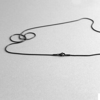 MODULORE – Zeitgenössische Minimalistische Halskette, handgefertigt aus Jesmonit 7