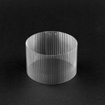 GASOMETRO - Bracelet minimal contemporain, fait à la main en aluminium 2