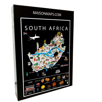 Puzzle of South Africa | 1000 pieces