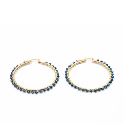 Boucles d'oreilles Chichicastenango - Bleu