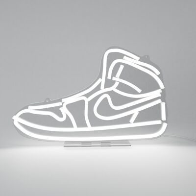 White Favourite Sneaker LED Neon Sign - EU Plug