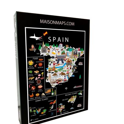 Puzzle of Spain | 1000 pieces
