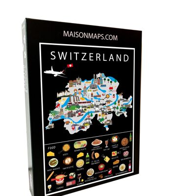 Puzzle of Switzerland | 1000 pieces