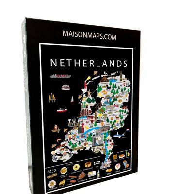 Puzzle of The Netherlands | 1000 pieces