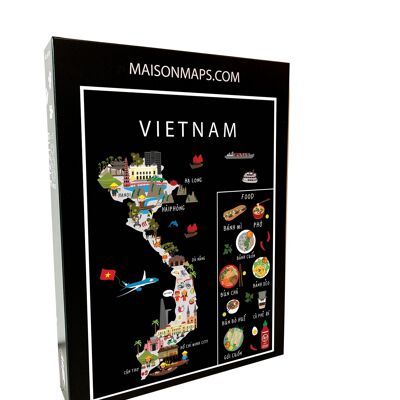 Puzzle of Vietnam | 1000 pieces