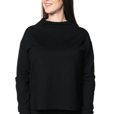 Mock neck sweater