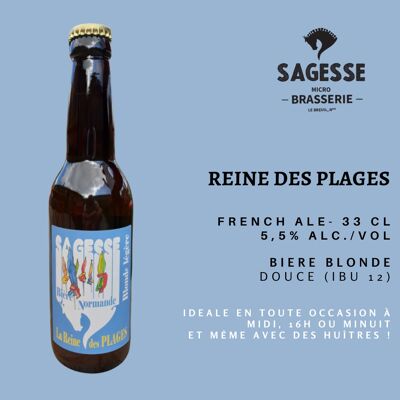 Reine des Plages BIO 5.5 ° 33cl