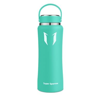 Insulated Stainless Steel Water Bottles, 1000ML / 32OZ - Emerald