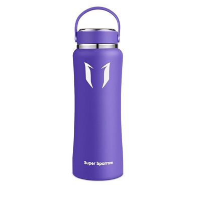 Insulated Stainless Steel Water Bottles, 1000ML / 32OZ - Lavender