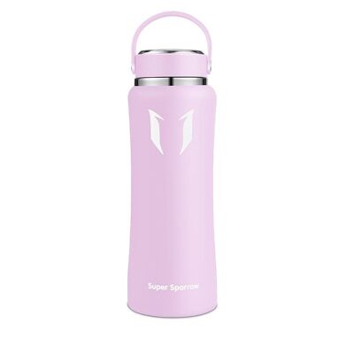Insulated Stainless Steel Water Bottles, 1000ML / 32OZ - Cherry blossoms