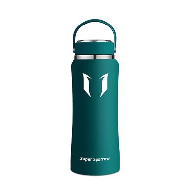 Insulated Stainless Steel Water Bottles, 750ML / 25OZ - Dark green