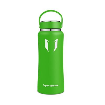 Insulated Stainless Steel Water Bottles, 750ML / 25OZ - Apple green