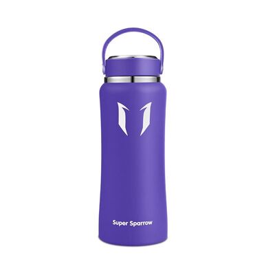 Insulated Stainless Steel Water Bottles, 750ML / 25OZ - Lavender