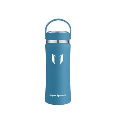 Insulated Stainless Steel Water Bottles, 500ML / 17OZ - Sea blue