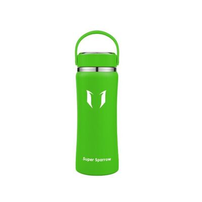Insulated Stainless Steel Water Bottles, 500ML / 17OZ - Apple green