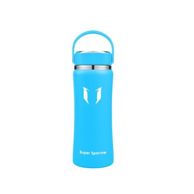 Insulated Stainless Steel Water Bottles, 500ML / 17OZ - Sky blue