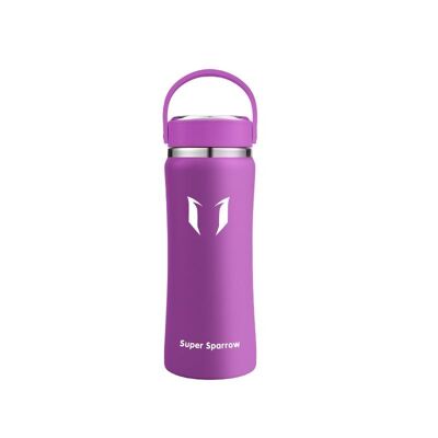 Insulated Stainless Steel Water Bottles, 500ML / 17OZ - Lilac purple